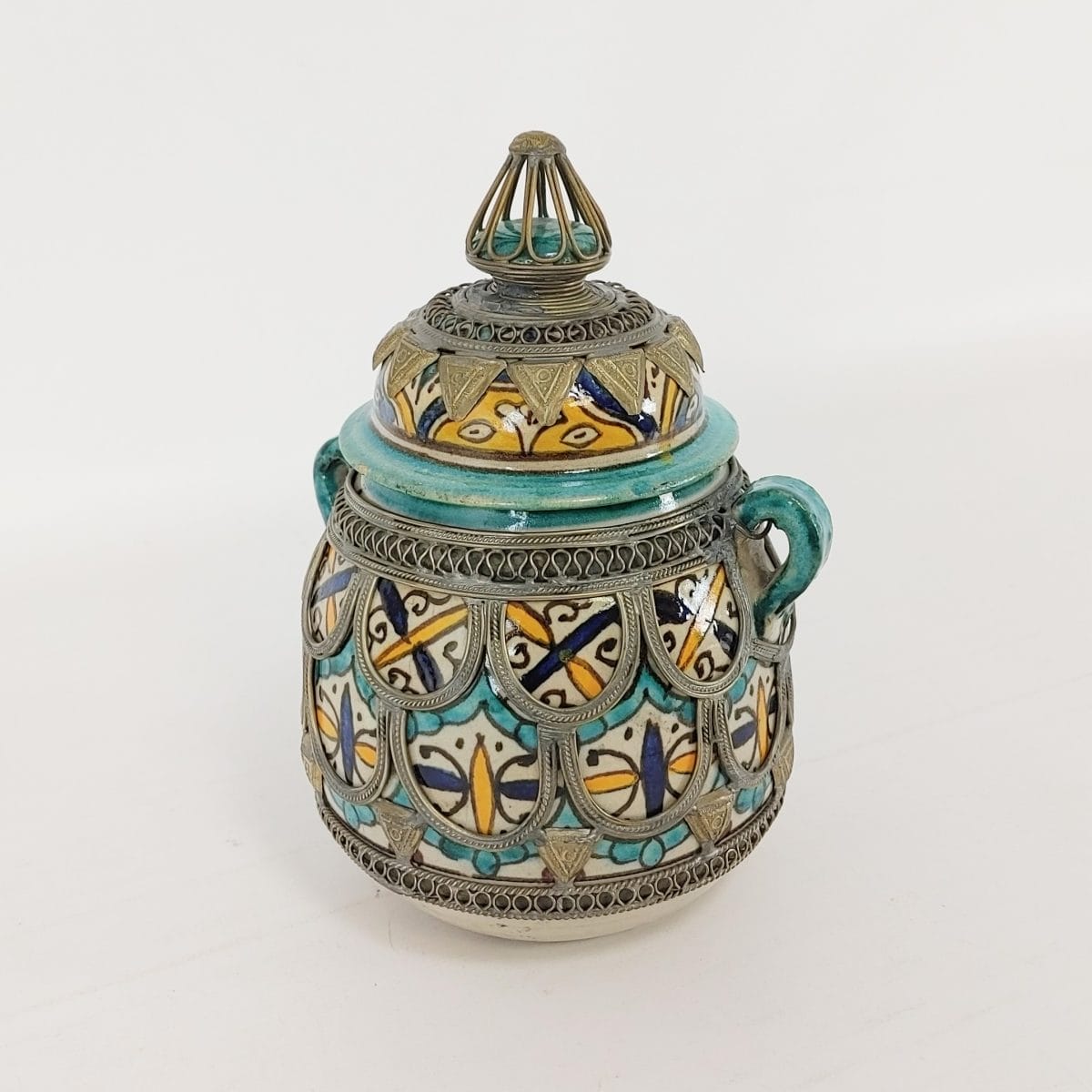 antica jobbana portaburro marocco Pot à Beurre FES ACH