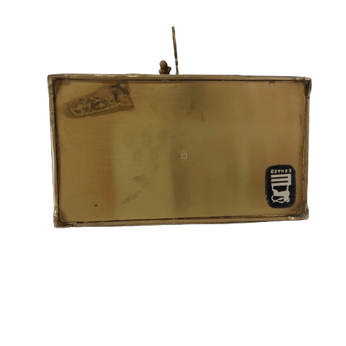 Antico scrigno in ottone - immagine 5