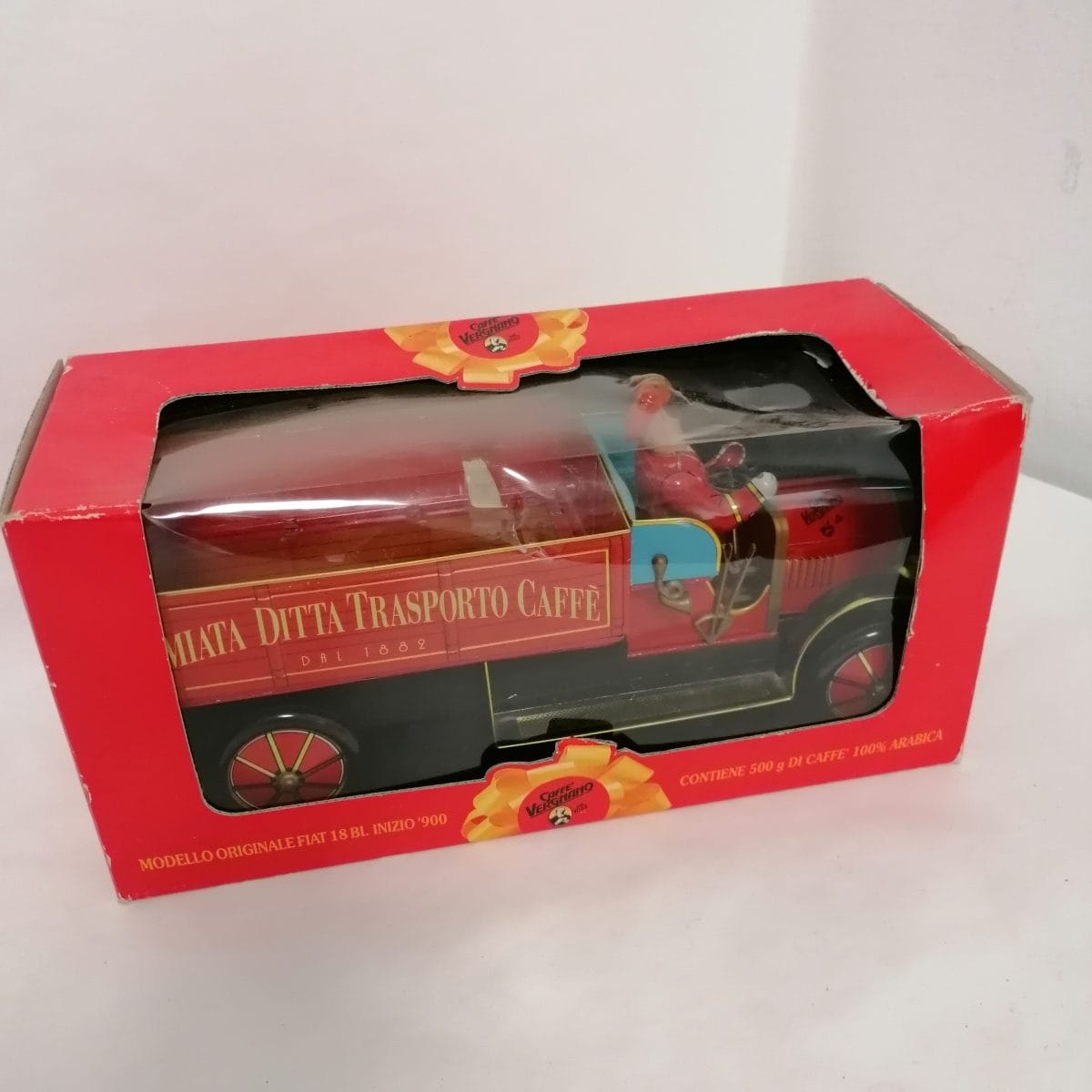 Camioncino Fiat Caffè Vergnano con scatola - immagine 5