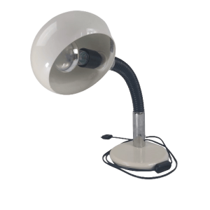 Splendida lampada Gamma Lux anni '70, made in Italy in ottime condizioni. In metallo verniciato e plastica, è un autentico gioiello retrò,