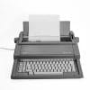 Olivetti Lettera E501, macchina da Scrivere elettrica vintage, compatta e funzionante. Ideale per collezionisti e appassionati di scrittura!