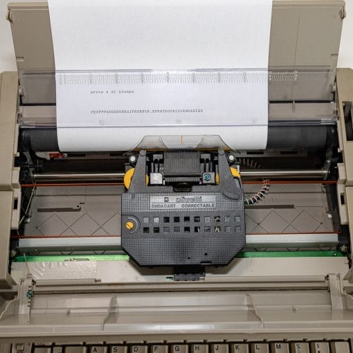 Olivetti Lettera E501 macchina da scrivere elettrica - immagine 3