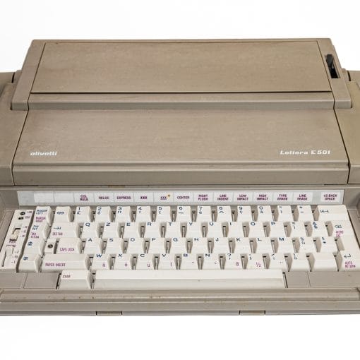 Olivetti Lettera E501 macchina da scrivere elettrica - immagine 4