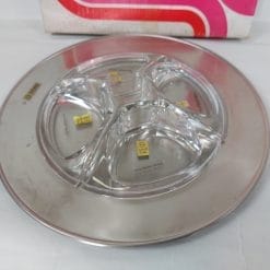 Alternative view of Gottinghen antipastiera inox e cristallo