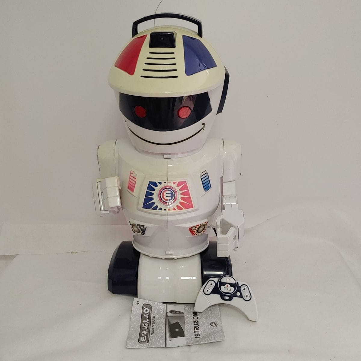 Robot Emiglio Giochi Preziosi anni '90 Amico Stellare, robottino iconico. Perfettamente funzionante, leggeri difetti, ottimo come regalo o collezione!
