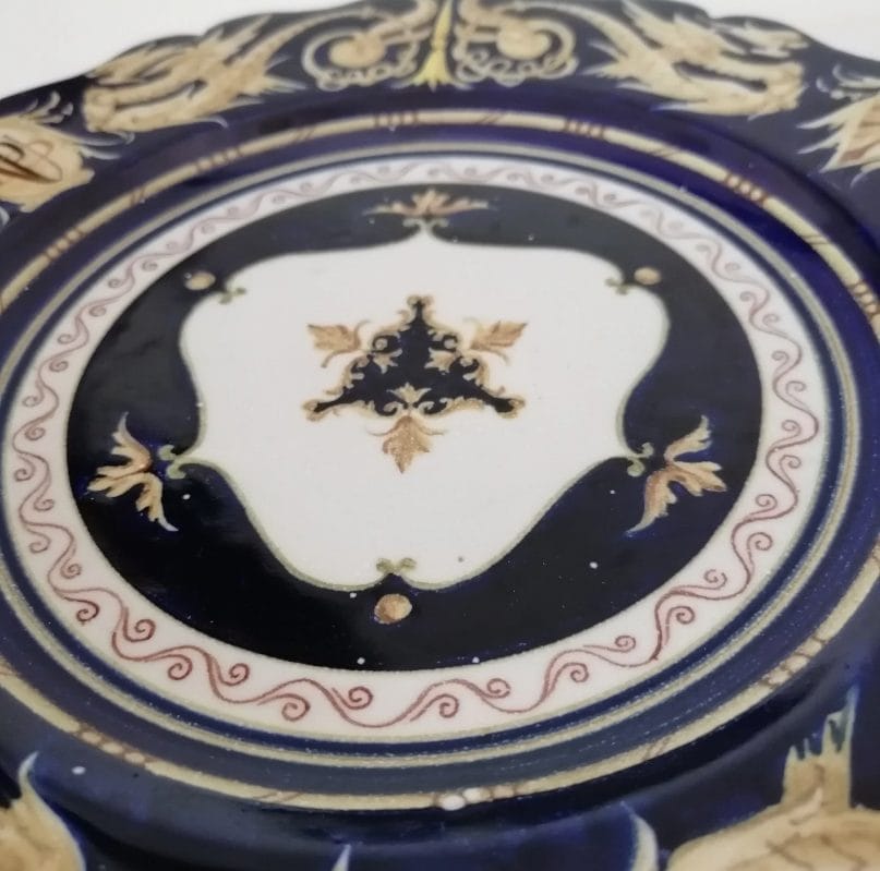 Piatto in ceramica Faenza Melandri e Focaccia - immagine 4