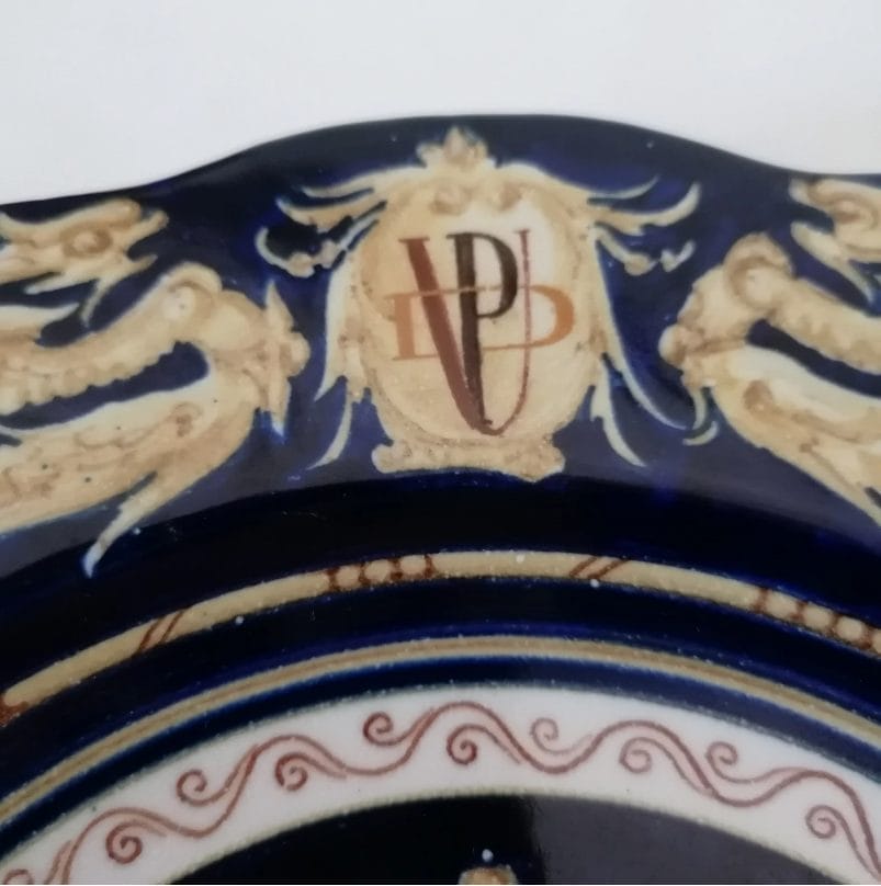 Piatto in ceramica Faenza Melandri e Focaccia - immagine 5