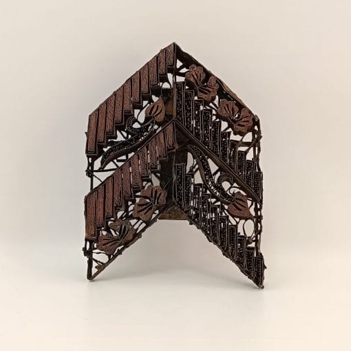 Timbro in legno stampa Batik antico - immagine 6