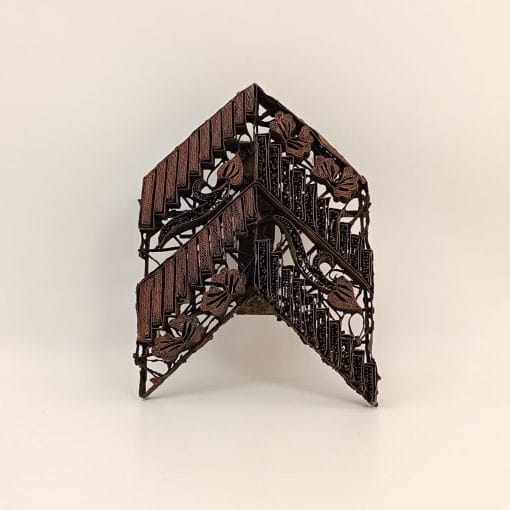 Timbro in legno stampa Batik antico - immagine 5