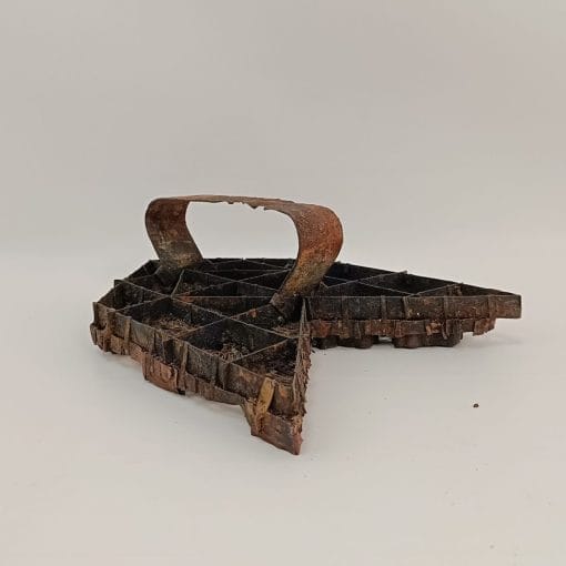 Timbro in legno stampa Batik antico - immagine 2