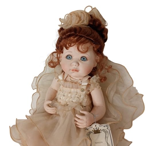 Oncrown Bambola di porcellana “Ginger” - immagine 2