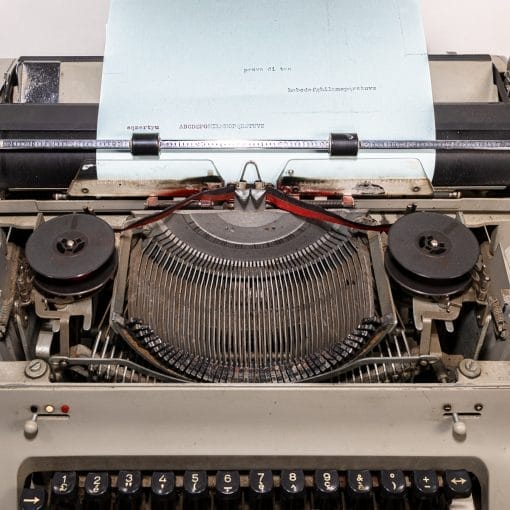 Macchina da scrivere vintage Facit - immagine 3