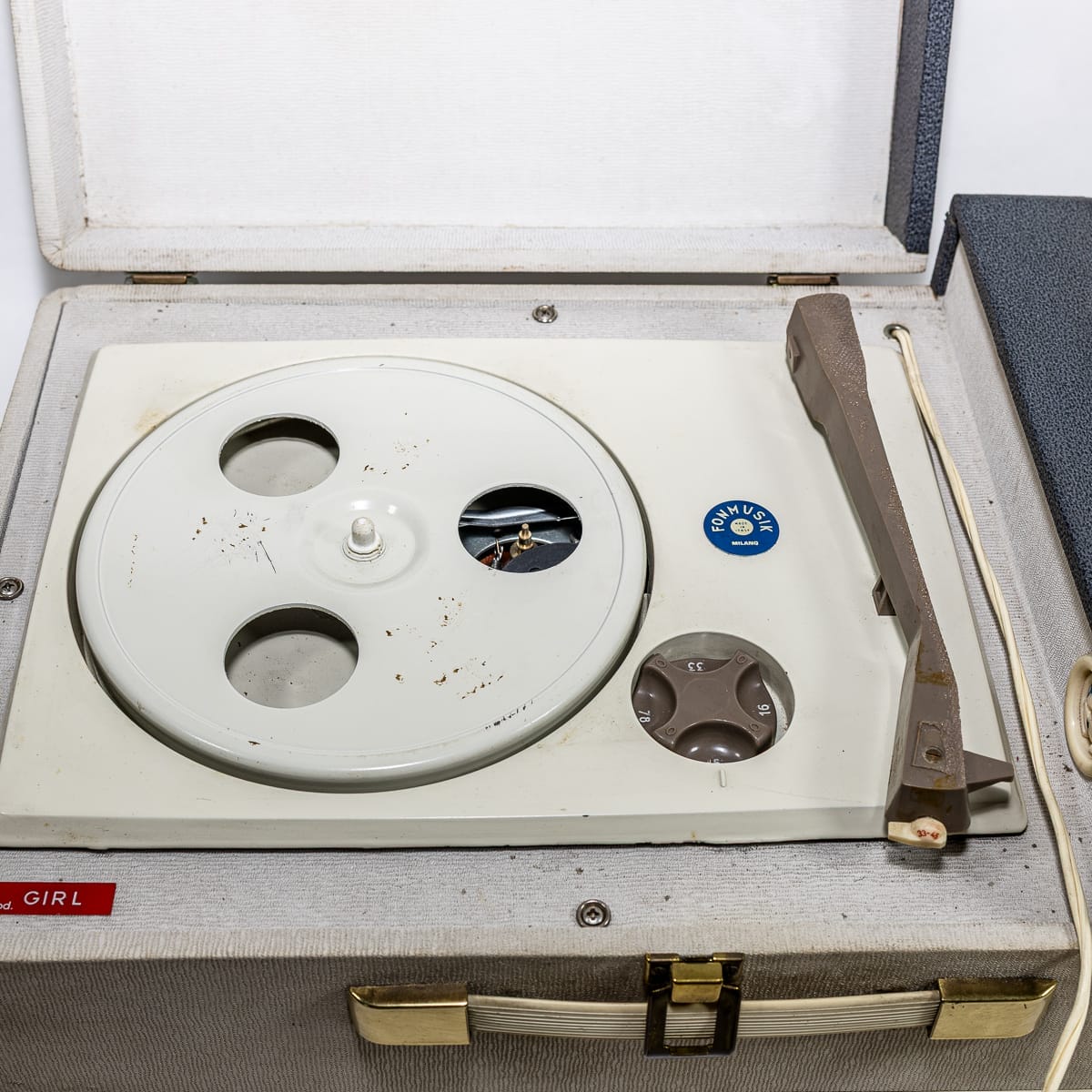 Fonovaligia Fonmusik vintage modello "Girl" - immagine 3