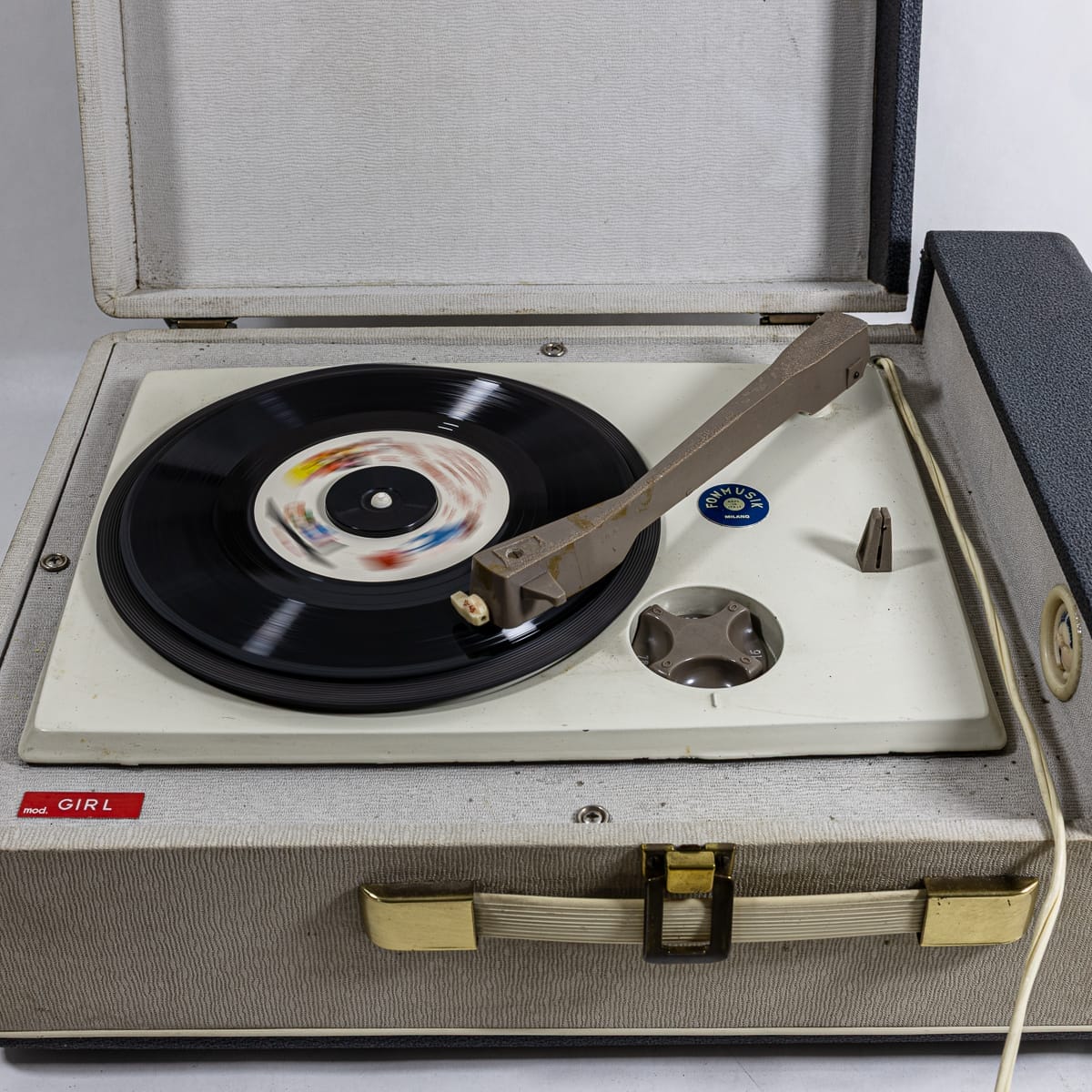 Fonovaligia Fonmusik vintage modello "Girl" - immagine 4