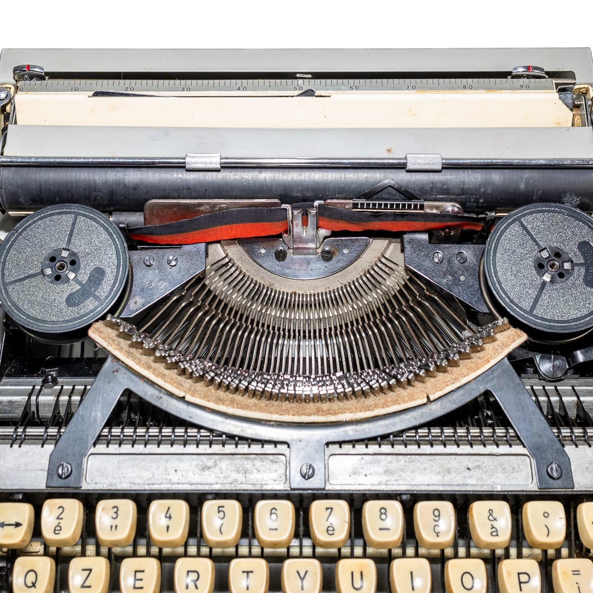 Macchina da scrivere Montana vintage con custodia - immagine 3