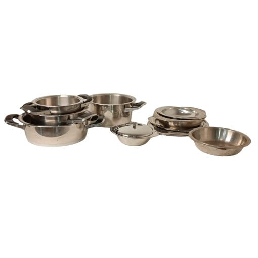 Set 10 pezzi tegami e casseruole AMC - immagine 2