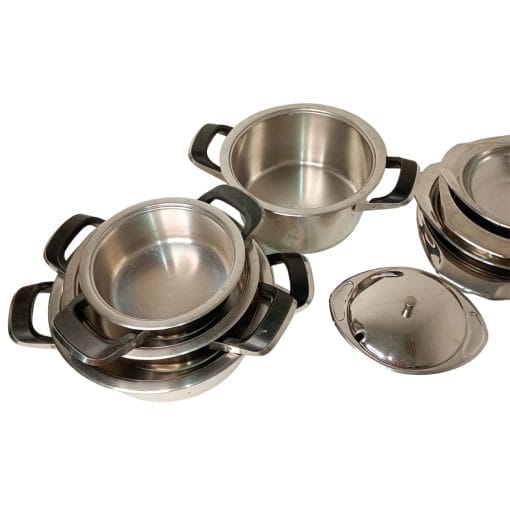 Set 10 pezzi tegami e casseruole AMC - immagine 3
