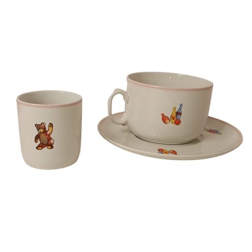 Set pappa vintage Risolì in porcellana - immagine 6