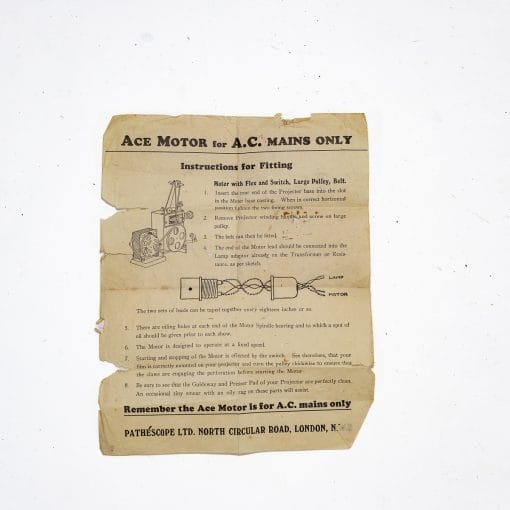 Proiettore vintage Pathescope ACE 9,5mm - immagine 11