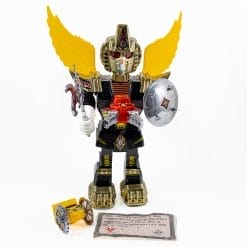 Robot elettronico Guardian Warrior vintage 1986 (Nefer Guerriero di Marte). Perfettamente funzionante, in scatola originale. Raro pezzo Son Ai Toys.
