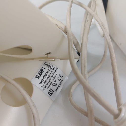 Coppia Lampade Slamp WB Small anni '80 - immagine 4