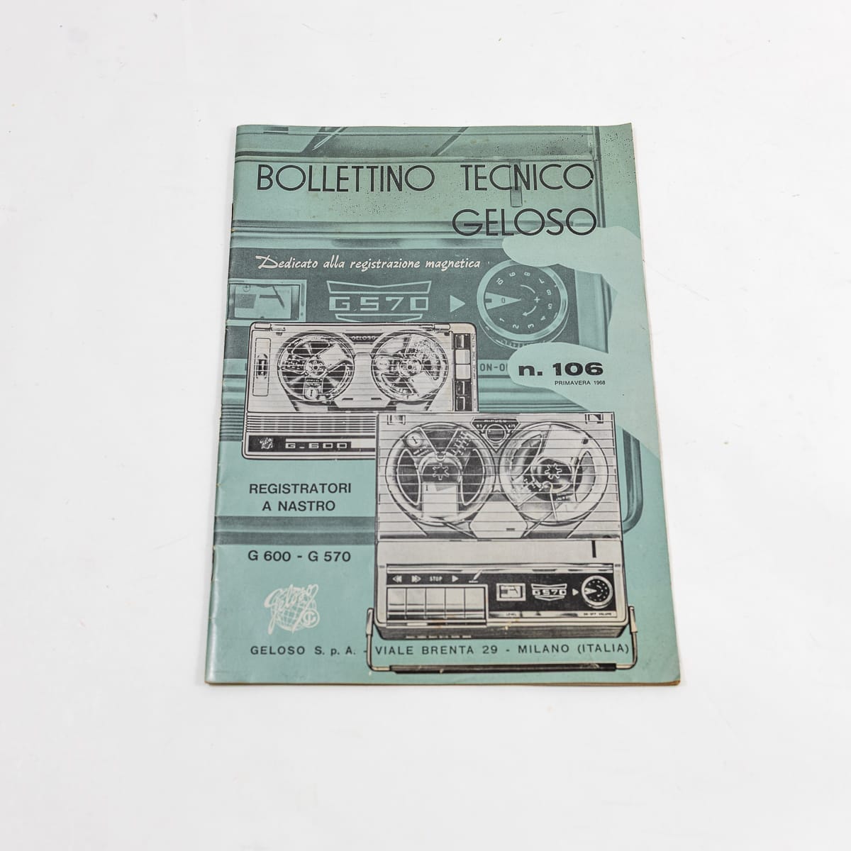 Registratore a bobine Geloso G570 - immagine 6