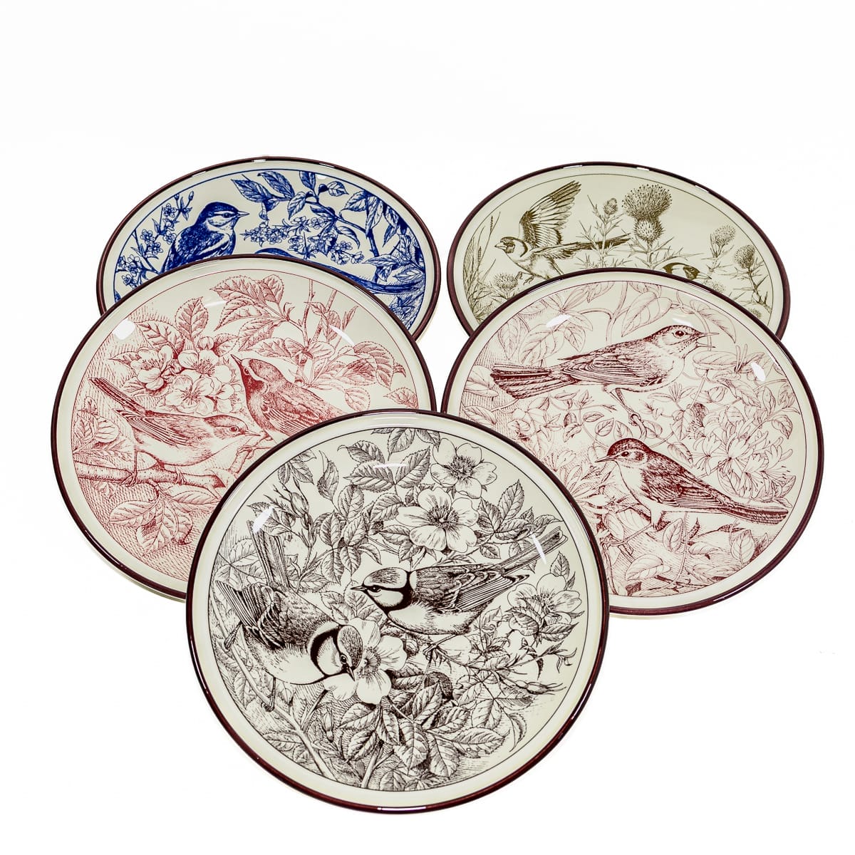 Set di 6 piatti Tognana WWF 1984 "Gli Amici del Mattino". Prodotto promozionale Pavesi, collezionismo vintage. Set completo in ottime condizioni.