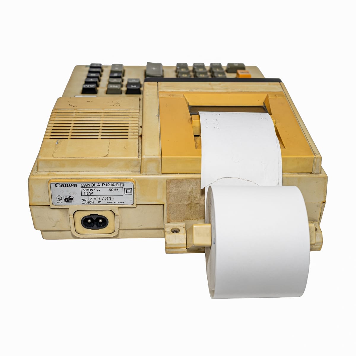 Calcolatrice da tavolo Canon Canola vintage - immagine 3