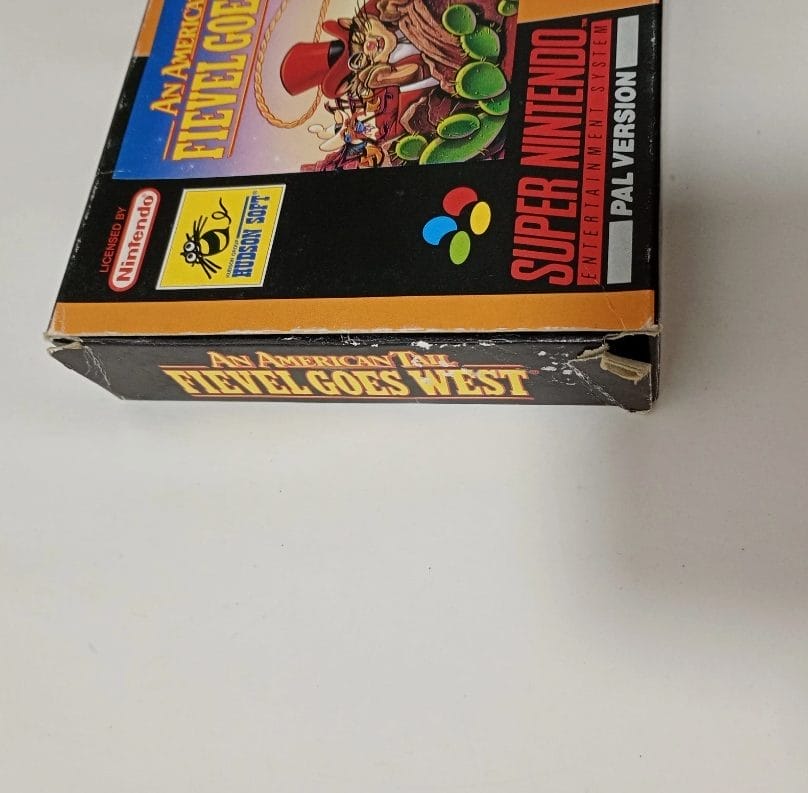 SNES Super Nintendo An American Trail: Fievel Goes West versione PAL gioco - immagine 6